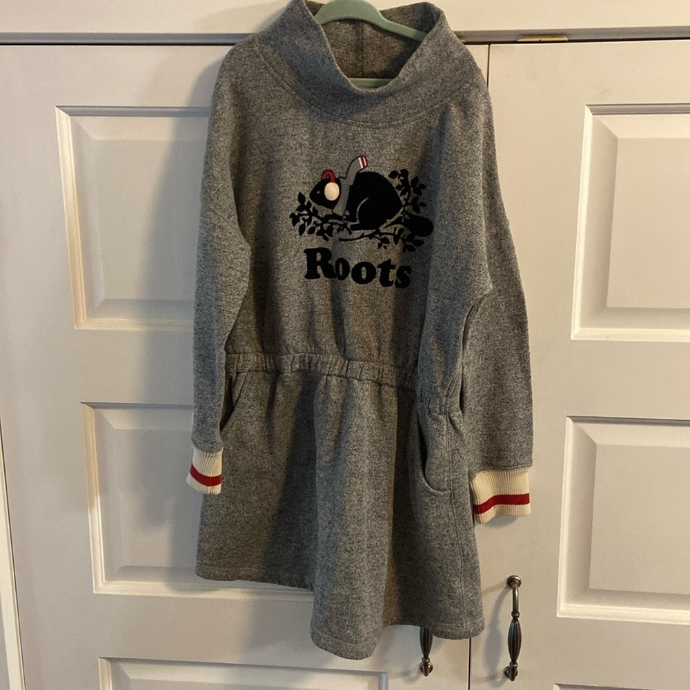 Roots kids winter dress: size 7-8